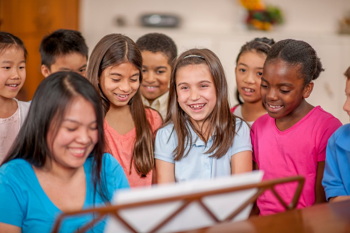 Singing Songs Together in Church